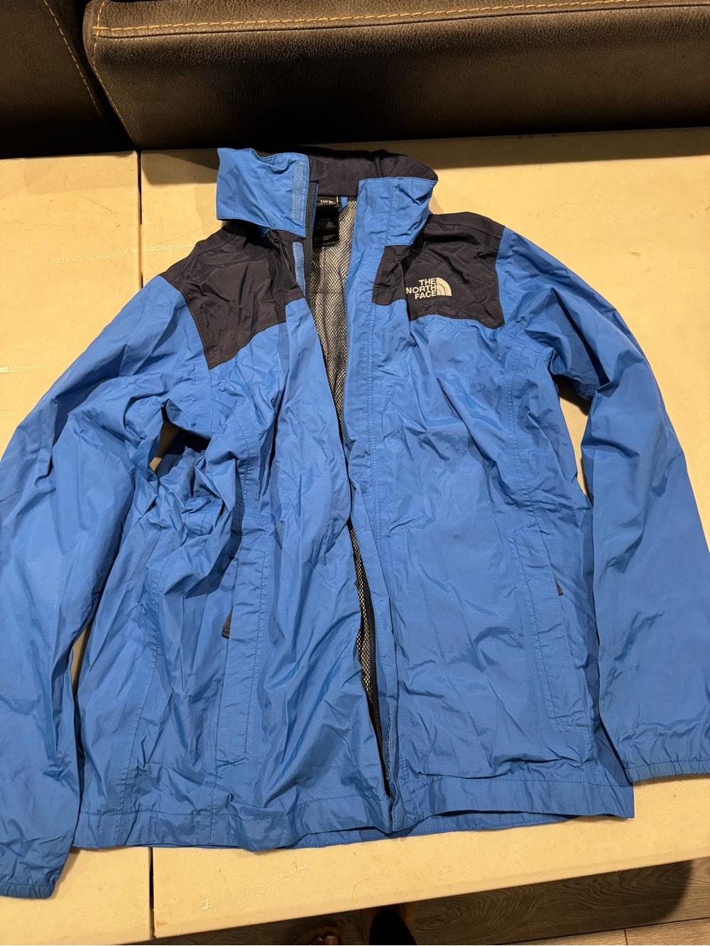 The North Face kids Blue Waterproof Jacket